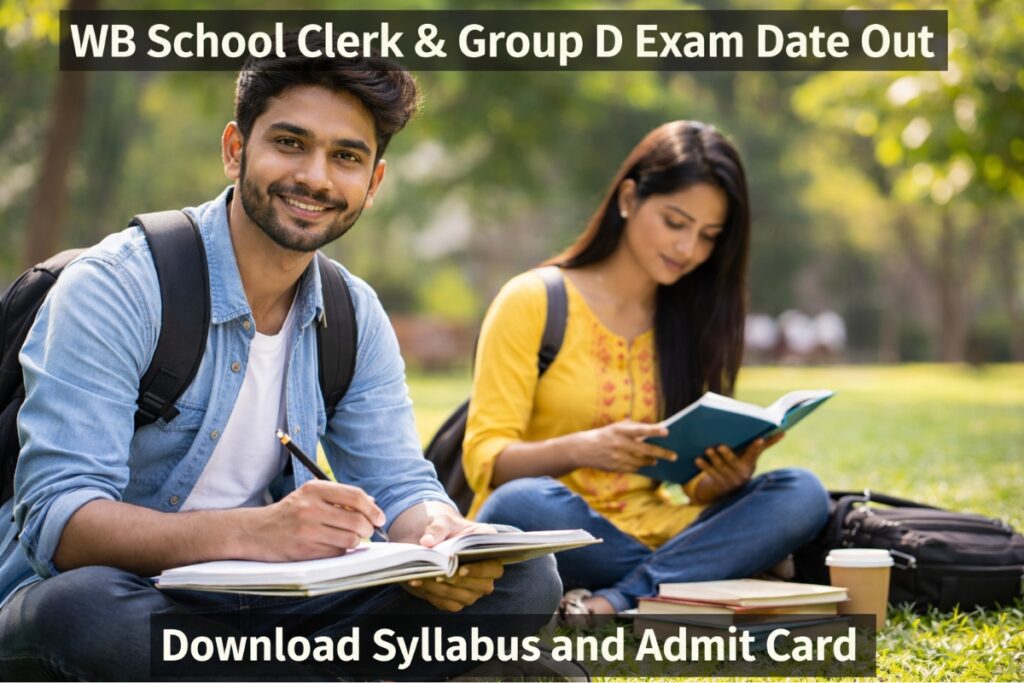 WB School Group C (Clerk) and Group D Exam Date 2026