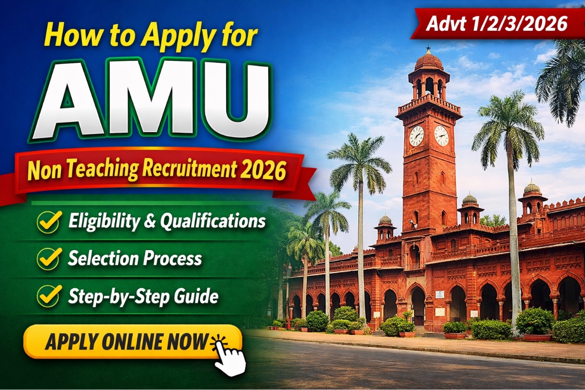 How to Apply for AMU Non Teaching Recruitment 2026 – eligibility, salary and selection process details