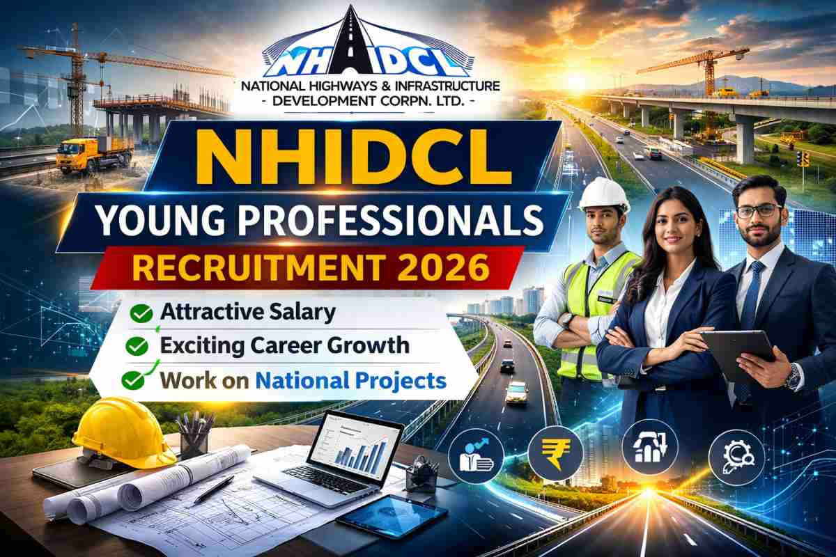 NHIDCL Young Professionals Recruitment 2026 eligibility, salary, age limit, and application process explained in detail.
