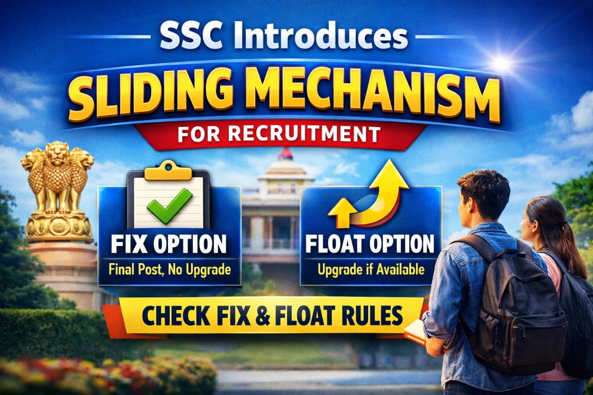 SSC Sliding Mechanism explaining FIX and FLOAT option for post allocation